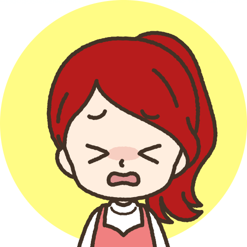 悩む人